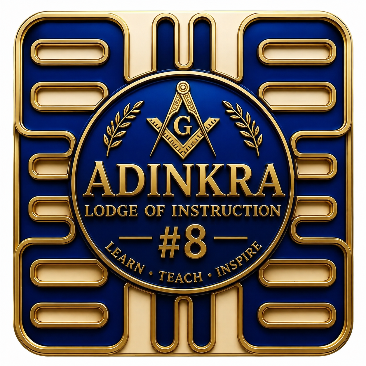 Adinkra Lodge of Instruction #8 logo